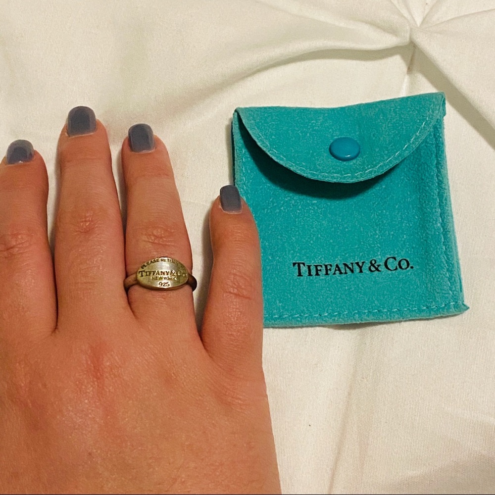 Tiffany & Co. ring.
